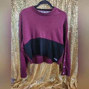 VS PINK cropped sweater